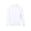 Sweat com Capuz e Fecho cardada