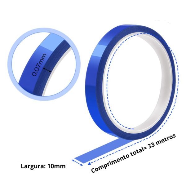 2 Fitas Térmicas Adesivas para DTF - Image 2